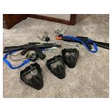 Airside guns and Face masks