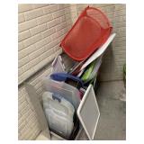 Baskets, tote lids, totes and miscellaneous