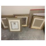 Large picture frames and poster paper