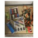 Straps, flash lights, and lights