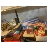 Miscellaneous gift wrapping, bags and decorations
