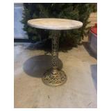 20 inch marble side table