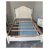 Queen size bed with trundle