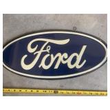 Metal Ford sign