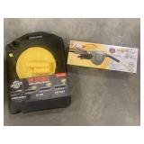 Adjustable drain pan and fuel siphon