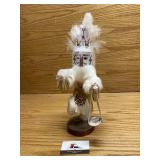 15 inch white cloud dancer Kachina doll
