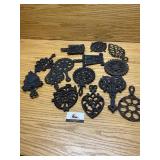 14 large metal trivet