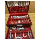 Set of queen bess silverware