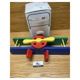 Picnic cooler and airplane shelf