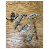 c clamps and flaring tool