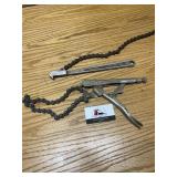 Vice grip pipe clamp and Proto pipe clamp