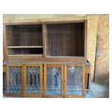 Quartersawn oak cabinet