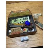 Past time plug tobacco 10 and Erector set