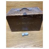 G Hayward dovetailed small trunk