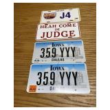 License plates