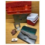 Coca-Cola box and miscellaneous