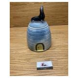 Seal on an igloo cookie jar