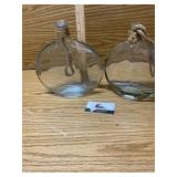 Decorative glass bottles