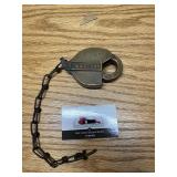 Chicago Milwaukee and Saint Paul railroad padlock