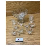 Punch bowl set