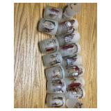 Charles dickens  Christmas glasses