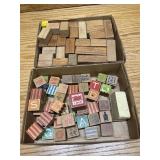 Wooden blocks