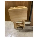 Wooden TV trays