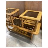 Mersman Coffee table and two end tables oak