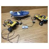 Nylint fishing boat and other toys