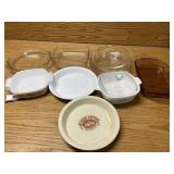 Pyrex and corning ware