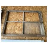 Window 33 x 24 missing a couple panes of glass