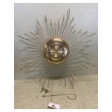 MCM eight day jewel clock