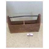 Wooden tool tote