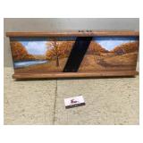 Crowd cutter hand-painted Scenery