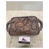 Cast iron muffin pan