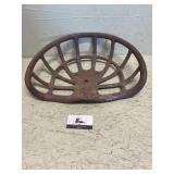 Cast iron seat number seven