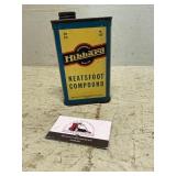 Neatsfoot  metal can