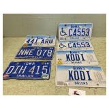 License plates