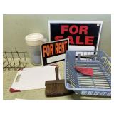 For rent sign
