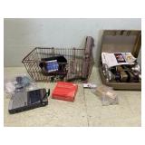 Wire basket and miscellaneous