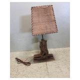 Driftwood lamp