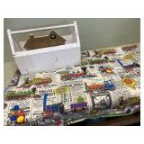 Railroad lap robe and tool tote