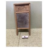 Wooden washboard