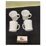 Fire king D handle coffee cups