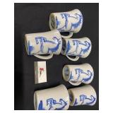 Handpainted horse mugs