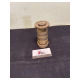 Brass fire hose nozzle