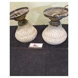 Matching pair of vintage lites