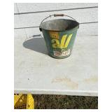 all tin bucket