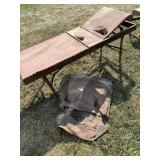 Portable doctors examining table