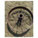 27 inch cast-iron wheel